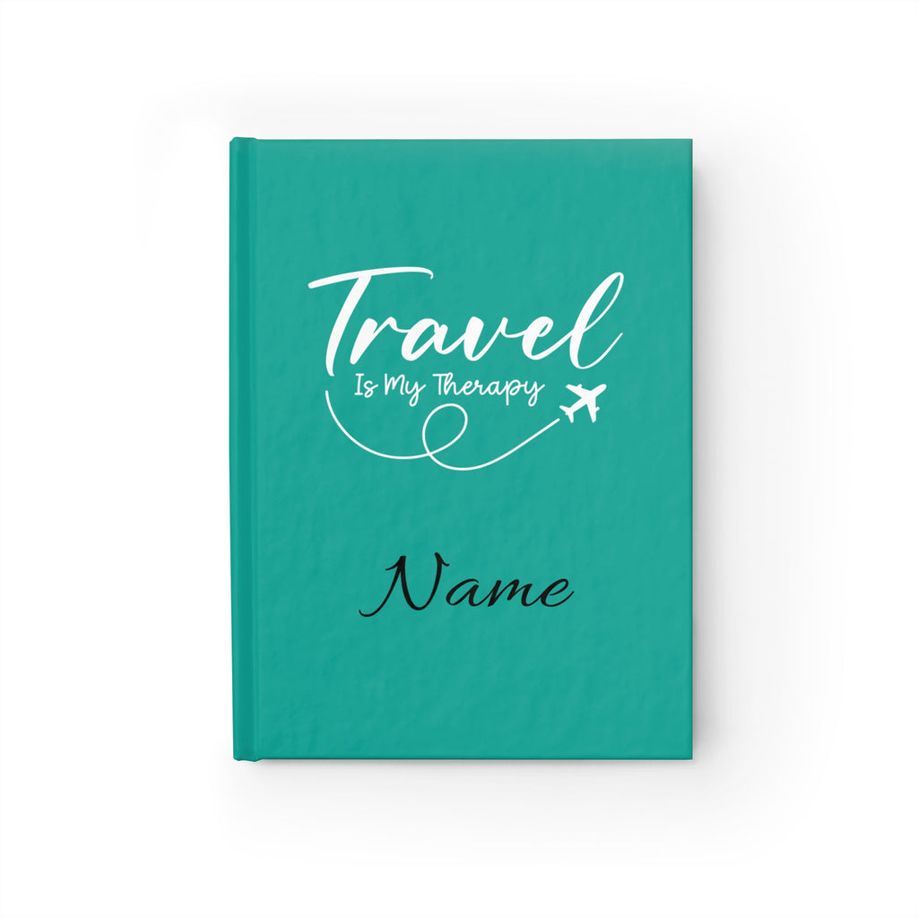 Hardcover Journal — Personalised Ruled Notebook for Writers & Travellers