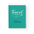 Hardcover Journal — Personalised Ruled Notebook for Writers & Travellers