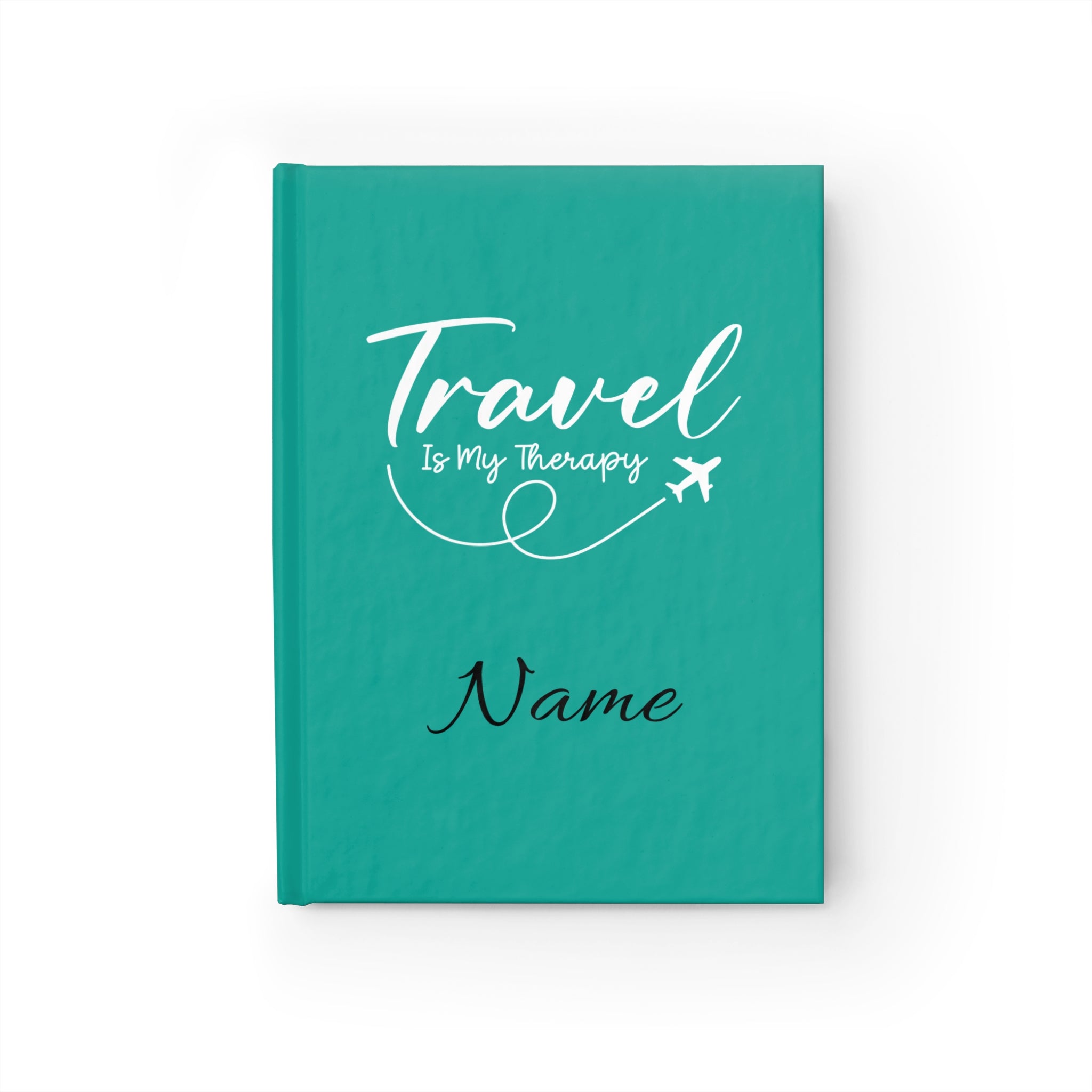 Hardcover Journal — Personalised Ruled Notebook for Writers & Travellers