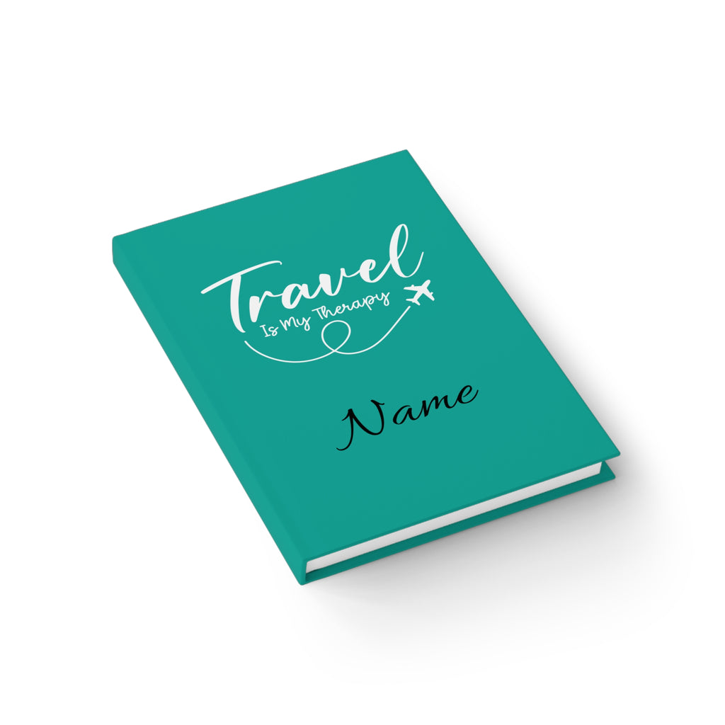 Hardcover Journal — Personalised Ruled Notebook for Writers & Travellers