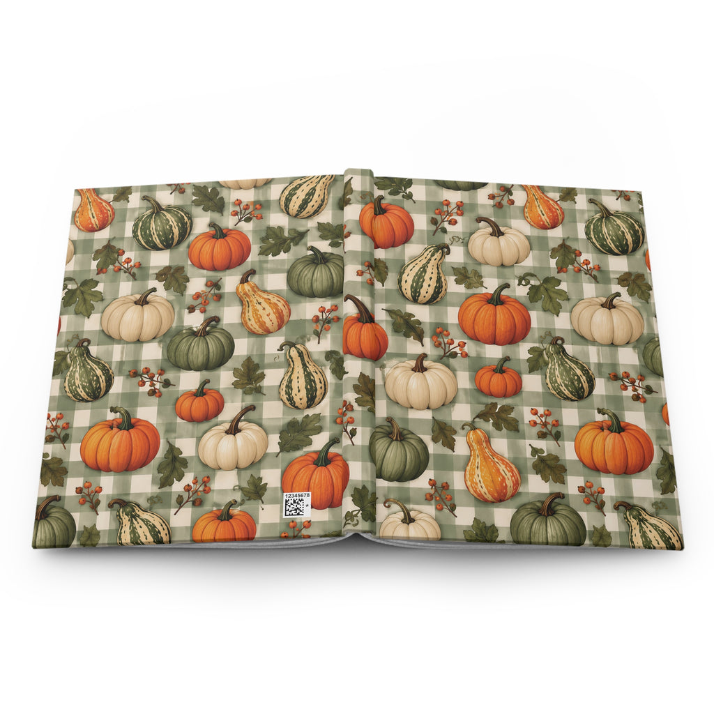 P028 Farmhouse Pumpkin Patch Pattern Journal, Halloween Patterns Journal