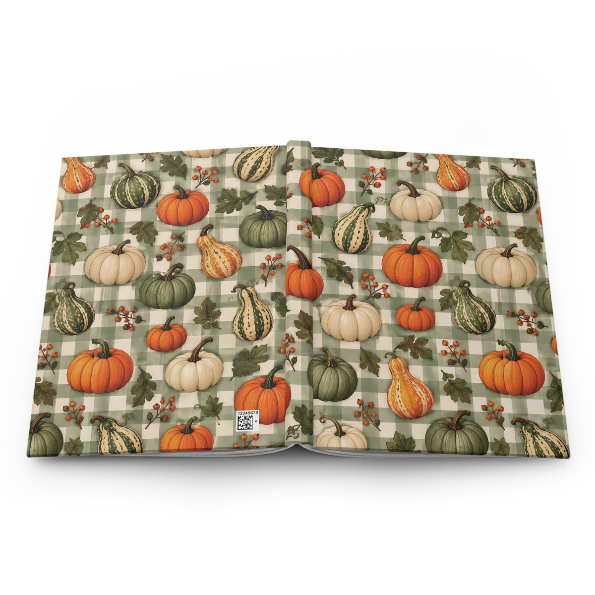 P028 Farmhouse Pumpkin Patch Pattern Journal, Halloween Patterns Journal