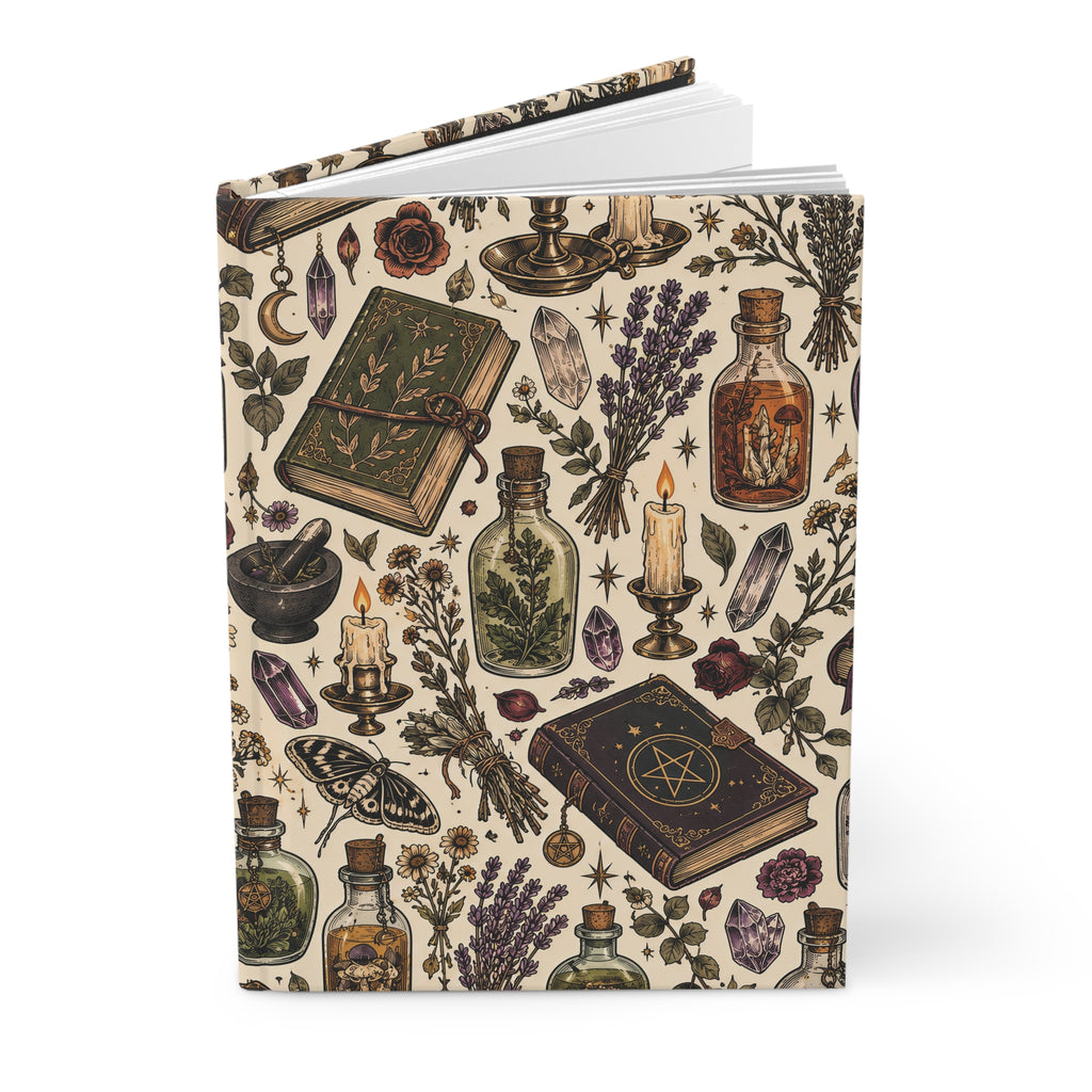 P027 Apothecary Pattern Journal, Gift for Her