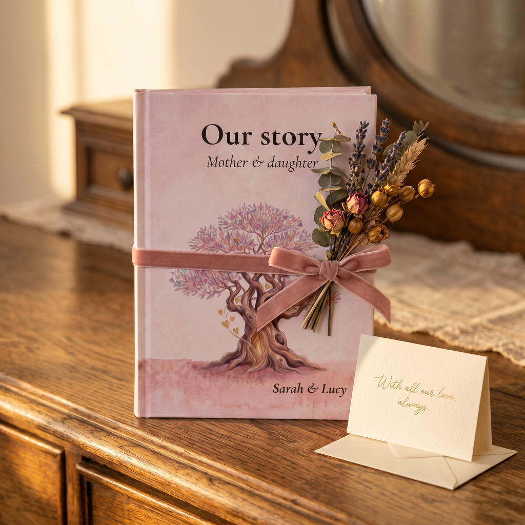 Personalized Our Story Mother & Daughter Journal — Custom Name Keepsake