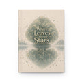 Where Leaves Become Stars hardcover journal with mirrored tree of life cover illustration
