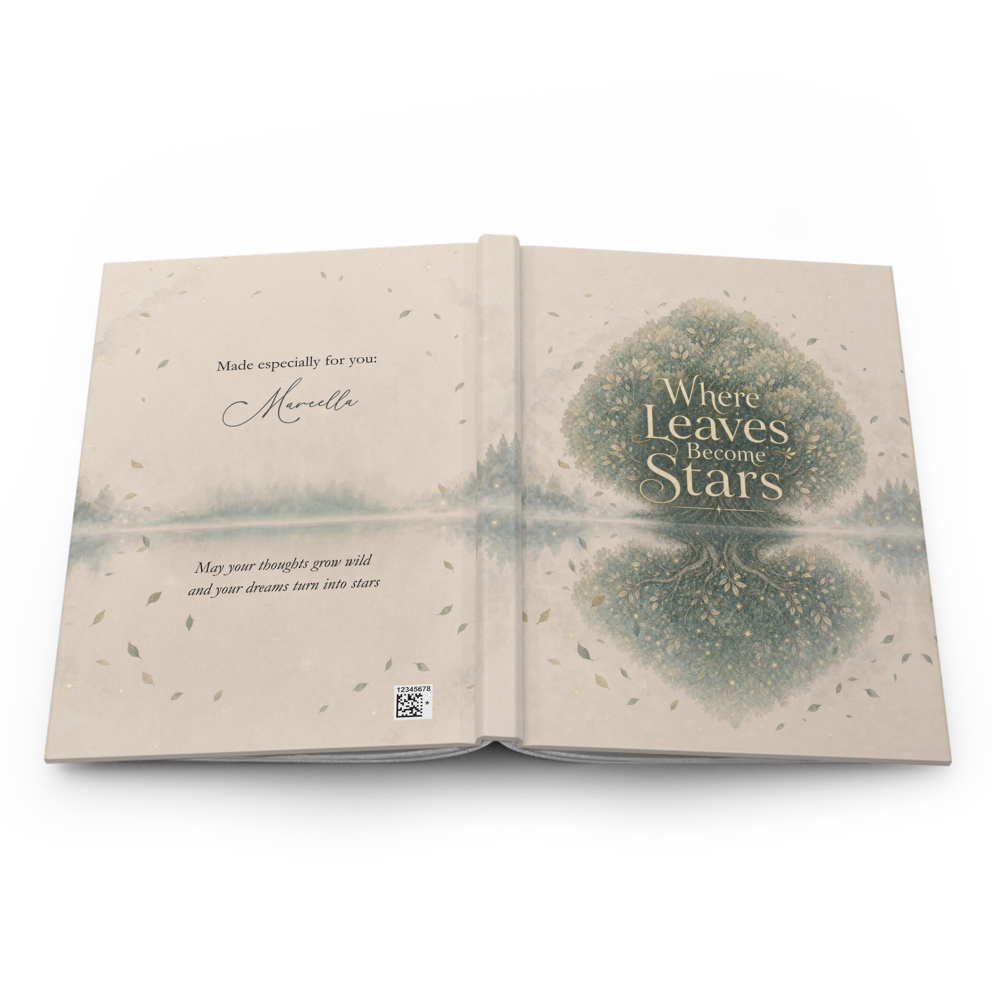 Where Leaves Become Stars journal as a graduation or memorial gift